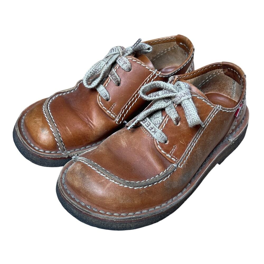 Duckfeet Fyn Original Danish Brown Leather Casual Shoes Size EUR 36 US 5.5